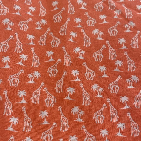 Polo Golf Ralph Lauren Classic Fit Cotton Coral Giraffe Palm Tree AOP W32 x L30 - Picture 1 of 8